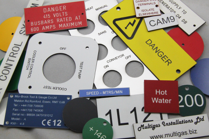 industrial nameplates