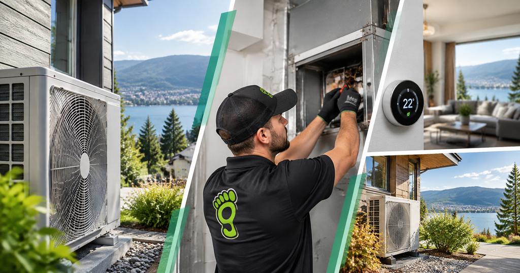 Heat pump installation in Kelowna